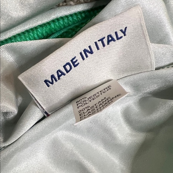 Vintage Bianchi Santini MaTeal Cycling Bib Shorts Made in Italy - Picture 12 of 12